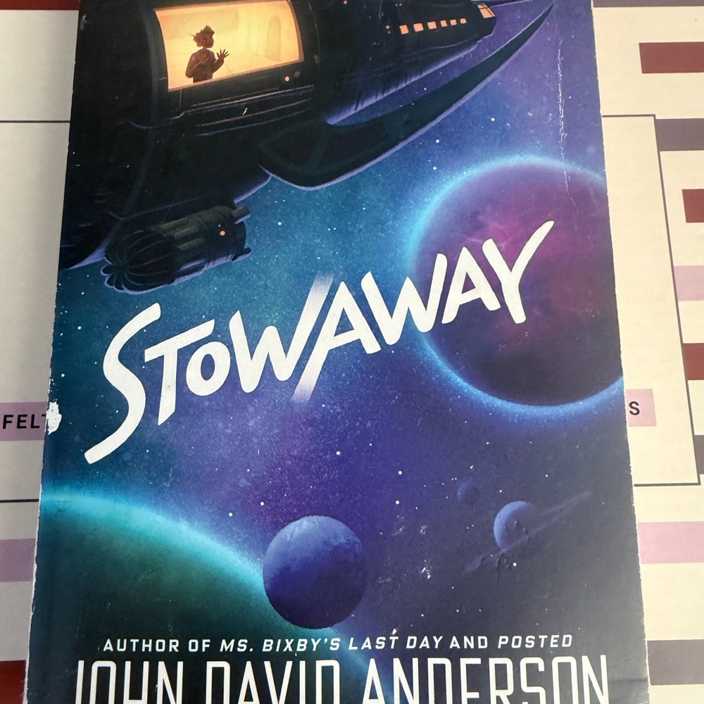 Stowaway Book by John David Anderson